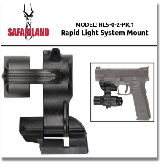 SAFARILAND RAPID LIGHT SYSTEM MOUNT